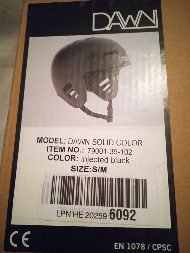 Casco TSG DAWN SOLID COLOR Negro