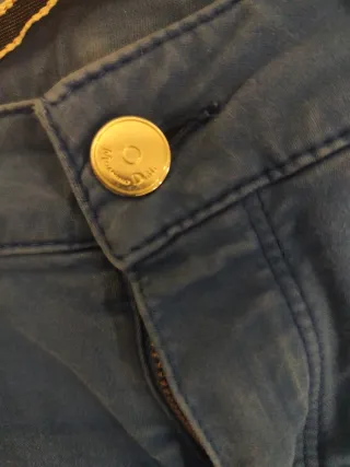 Vaqueros Massimo Dutti Skinny Azul T.38