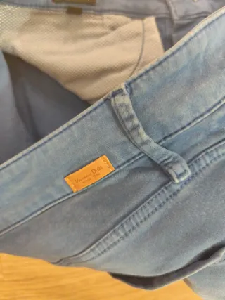 Vaqueros Massimo Dutti Skinny Azul T.38
