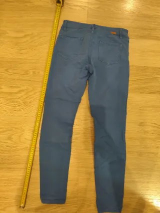 Vaqueros Massimo Dutti Skinny Azul T.38