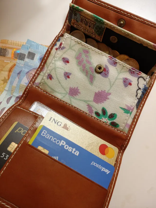 Portafoglio Najoleari floreale