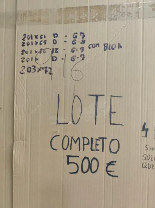 Lote 4 puertas de melamina.