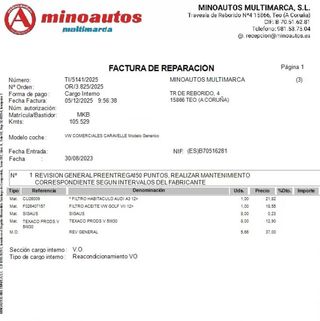 VW CARAVELLE ORIGIN CORTA 2.0 TDI 150 CV DSG BMT 9 PLAZAS