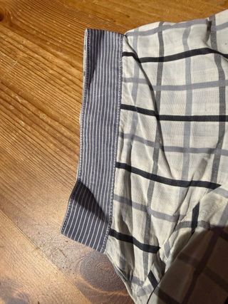 Camicia uomo maniche corte a quadri