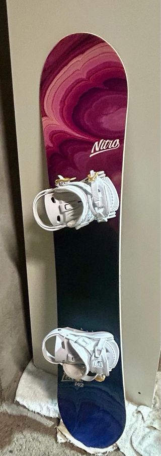 Tabla de Snow Nitro Lectra 142
