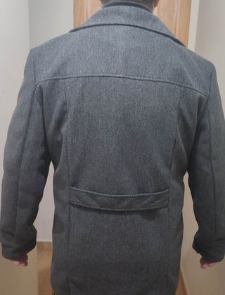 Trenca hombre gris