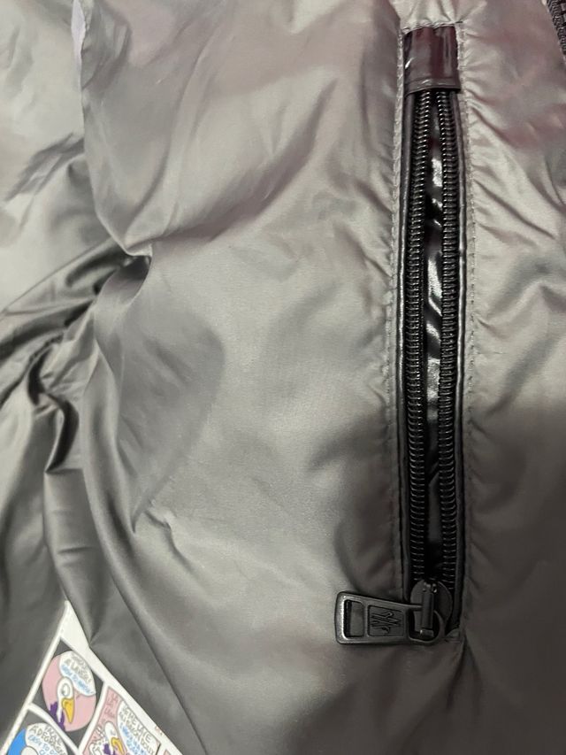 Giubbotto Moncler Nero in Poliestere