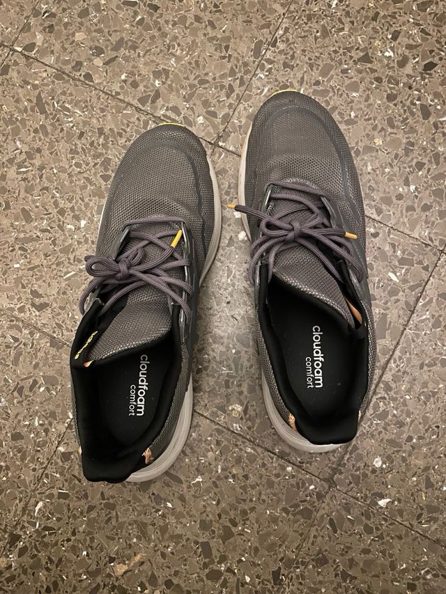 Zapatillas Adidas Gris Naranja Talla 47.5