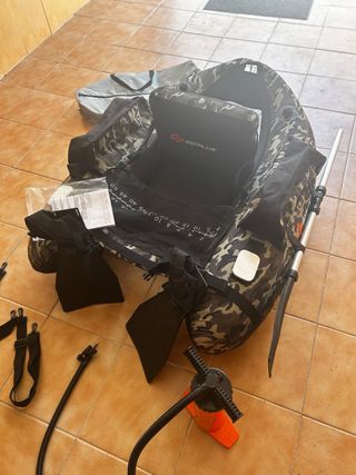 Pato de pesca camuflaje