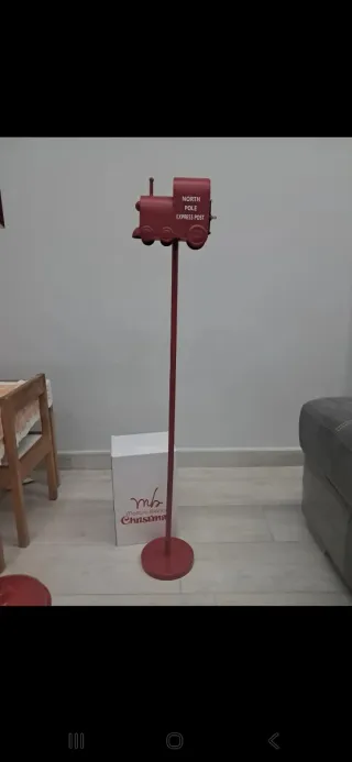 Porta lettere treno di Natale