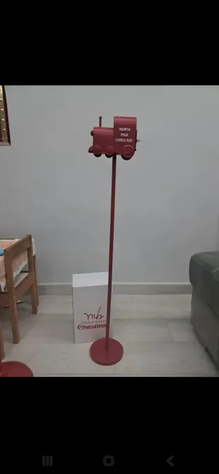 Porta lettere treno di Natale