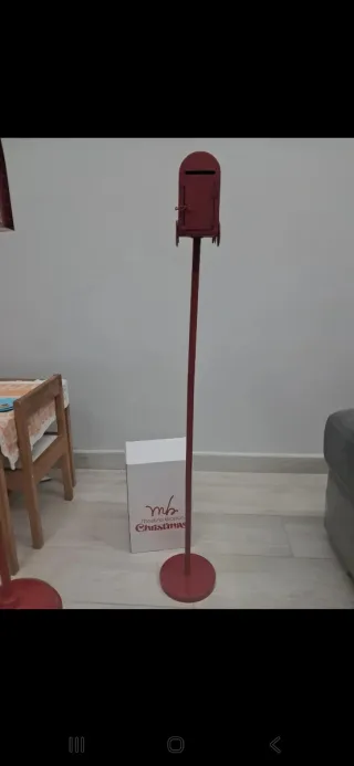 Porta lettere treno di Natale