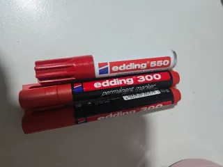 Rotuladores Edding No.1 , 300, 550 y 400