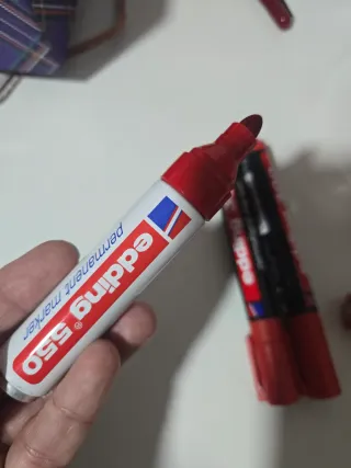 Rotuladores Edding No.1 , 300, 550 y 400