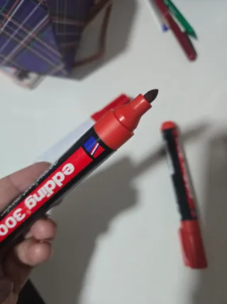 Rotuladores Edding No.1 , 300, 550 y 400