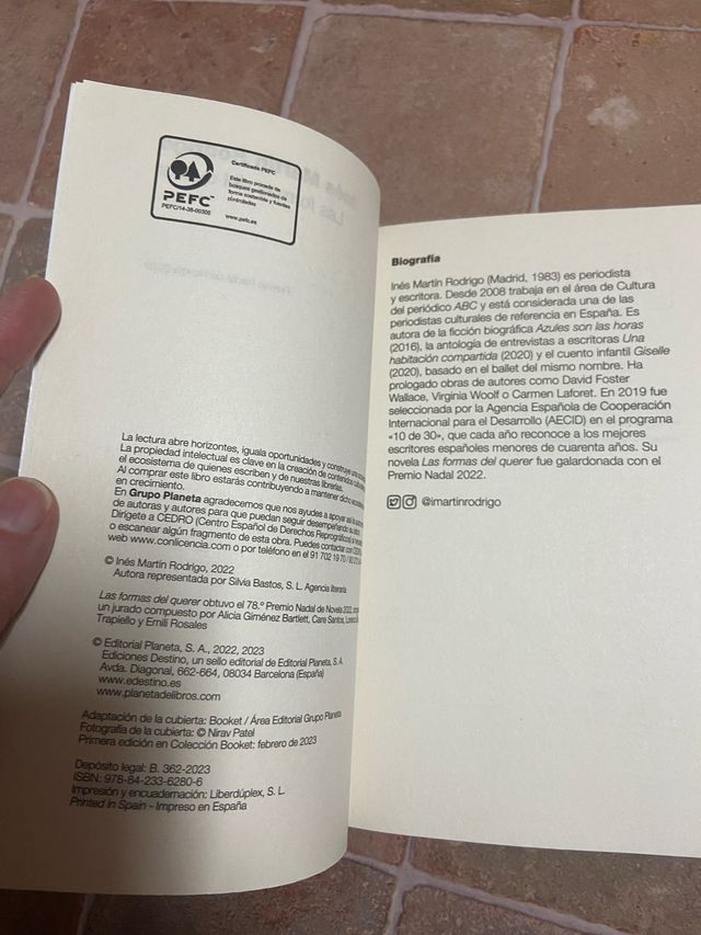 Las formas del querer: Premio Nadal de Novela 2022