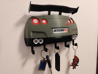 Perchero Llaves R35 GTR Nismo 3D