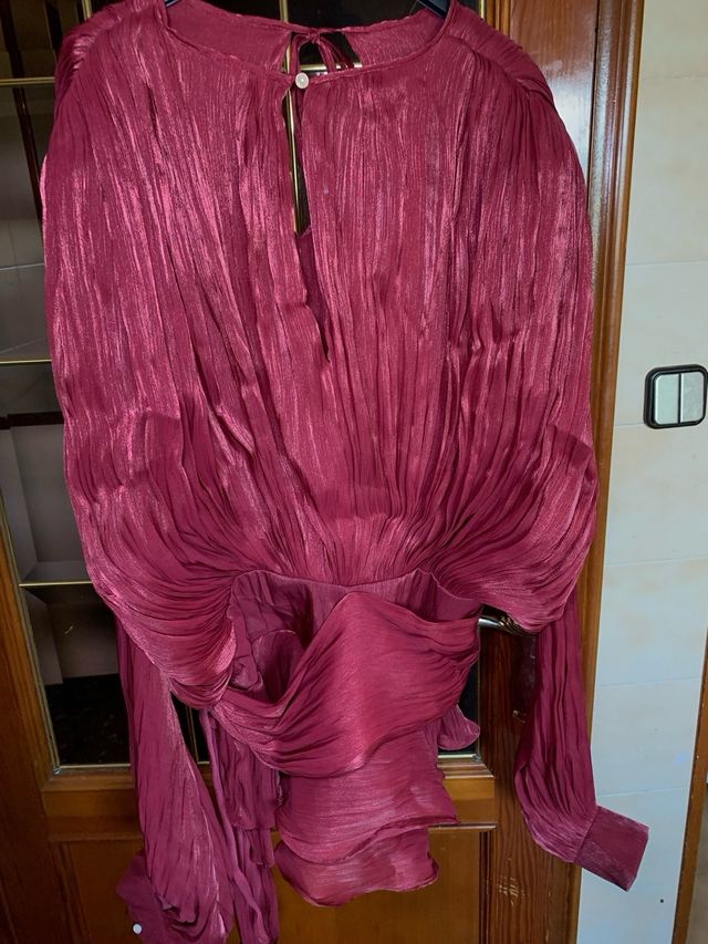 Elegante blusa vestido talla l overside