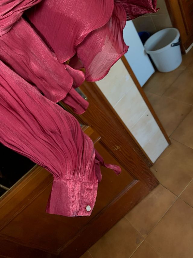 Elegante blusa vestido talla l overside