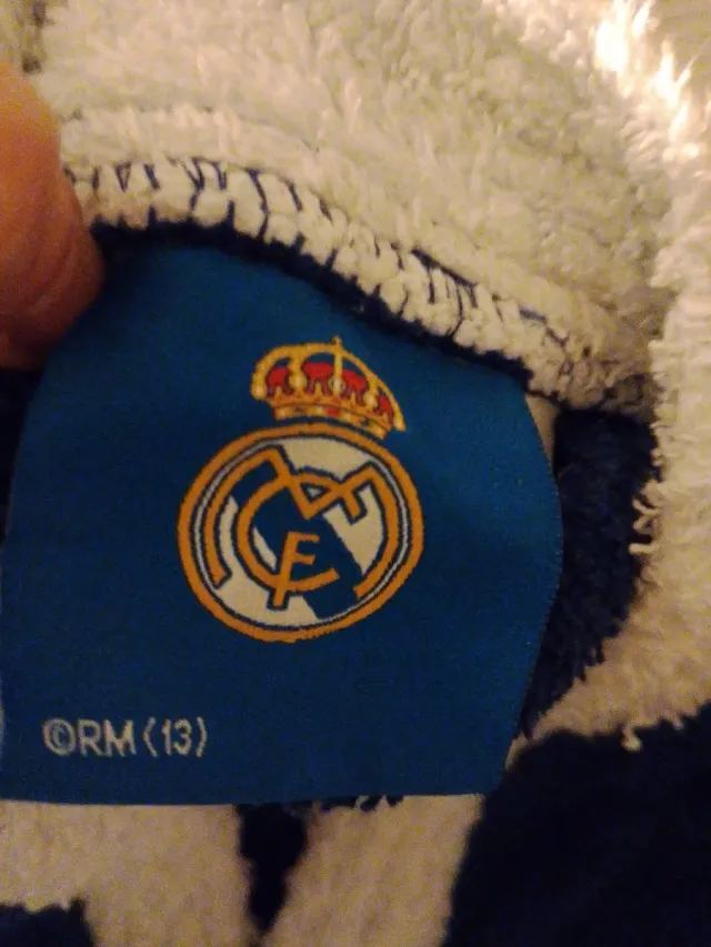 Dos Albornoces Real Madrid Azul y Blanco
