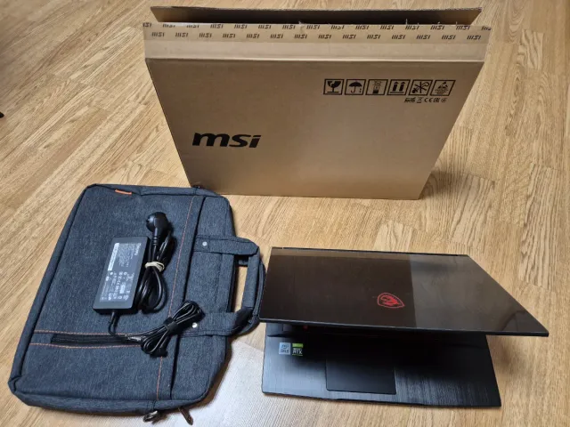 Portátil gaming MSI GF63 Thin 10UC, poco usato, come nuovo