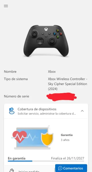 Mando Xbox Sky Cipher Edición Especial