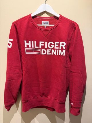 Sudadera Tommy Hilfiger burdeos Talla S