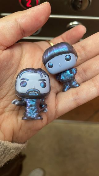 Figuras Funko Pop metálicas