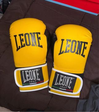 Guantes de Boxeo Leone Amarillos