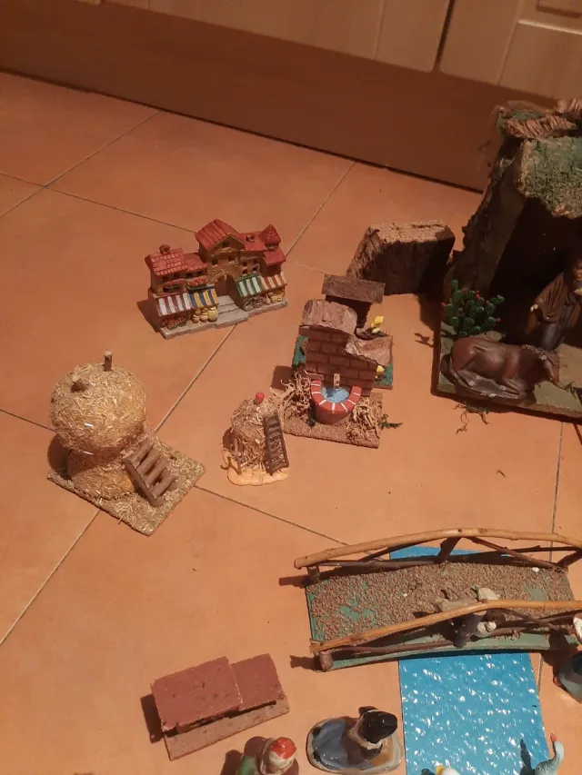 Belén vintage completo