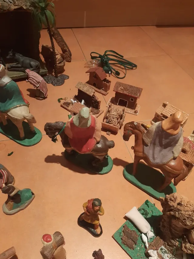 Belén vintage completo