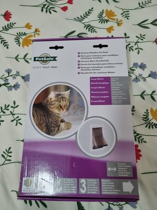 Puerta para Mascotas Clima Extremo PetSafe. Gatera