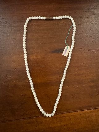 Collana in madreperla bianca