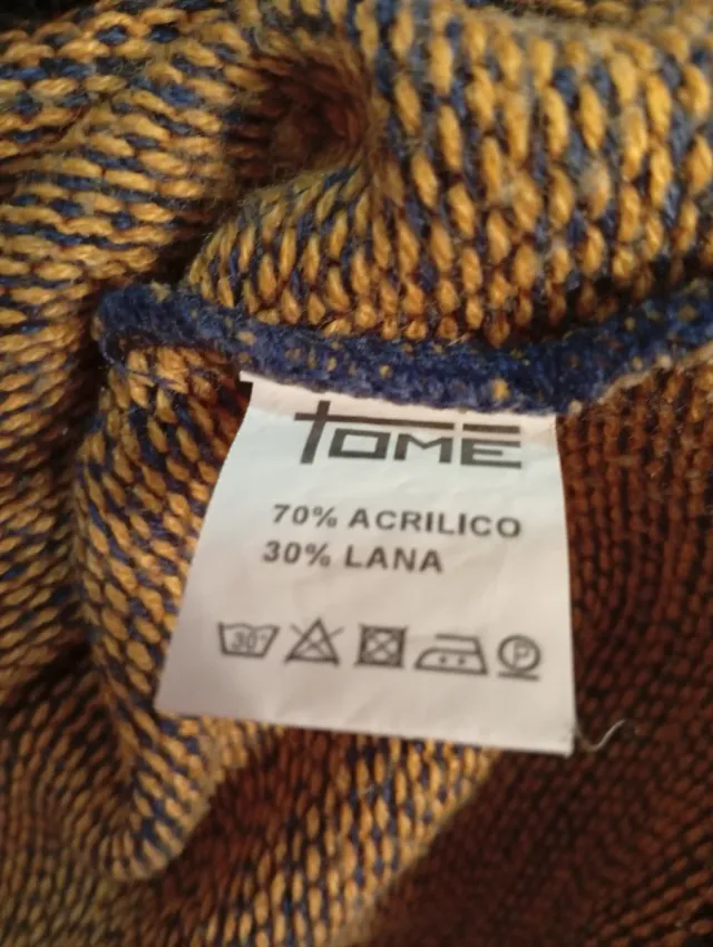 Jersey cuello abierto botones