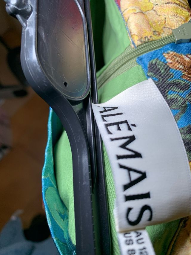 Falda larga ALEMAIS Avery Spliced Multicolor