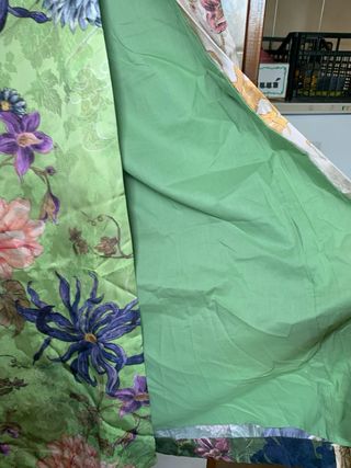 Falda larga ALEMAIS Avery Spliced Multicolor