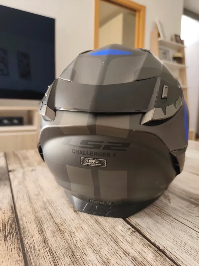 Casco Moto LS2 Challenger Azul