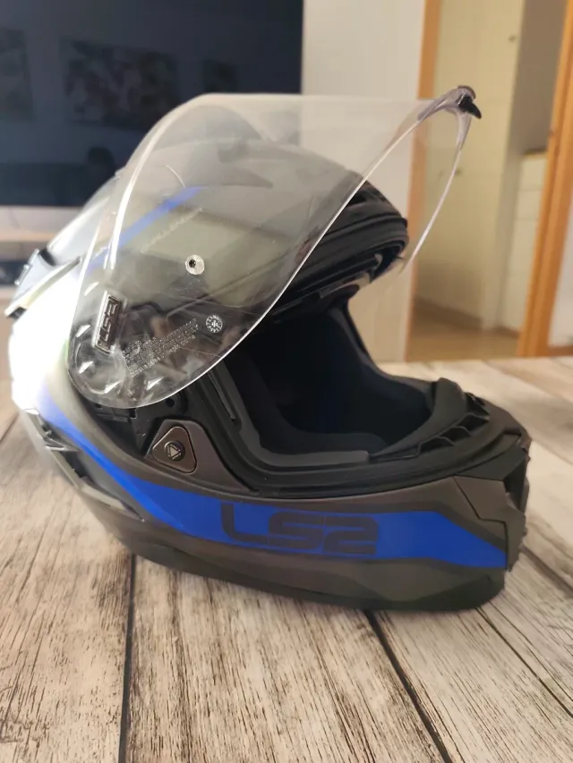 Casco Moto LS2 Challenger Azul