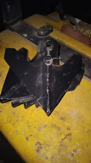 Reja cultivador hierro fundido