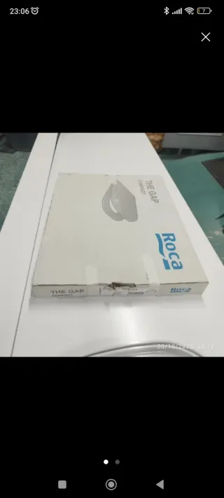 Tapa WC Roca Gap Amortiguada Blanca