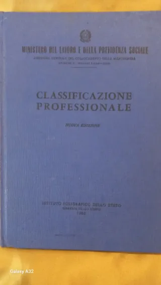 Classificazione Professionale - Nuova Ed. 1963