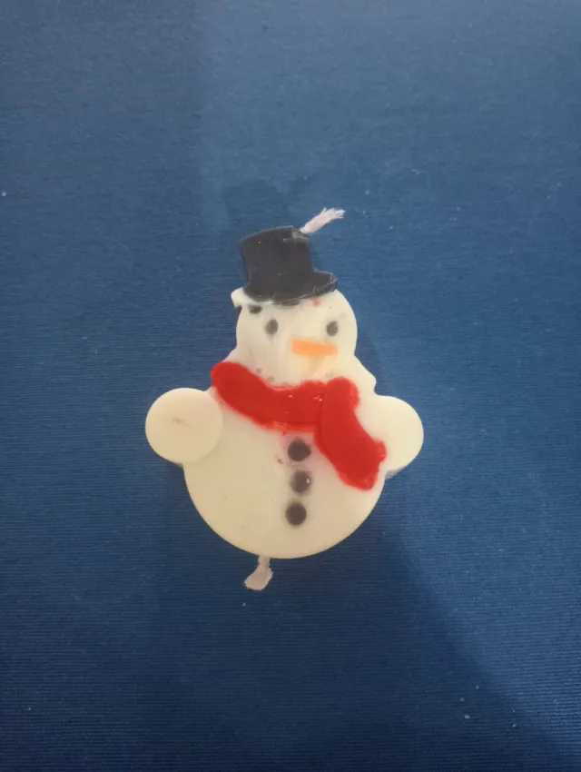 Velas Navideñas Estilo Galleta Jengibre