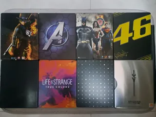 Vendo 8 steelbook di videogiochi da collezione a 12 euro ciascuno