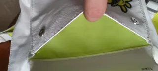 Mochila Desigual Blanca y Amarilla