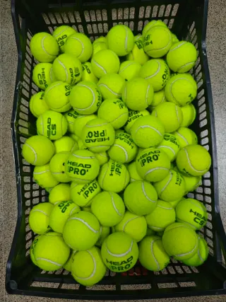 100 Pelotas de Pádel Usadas
