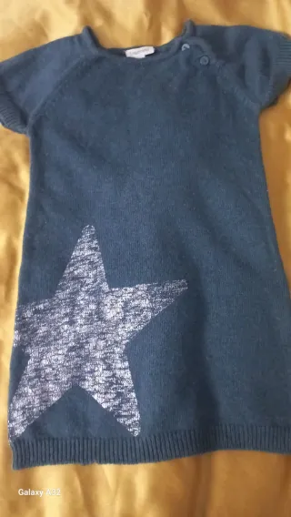 Set bimba 2/3 anni vestito e coprispalle