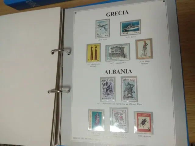 COLECCIÓN COMPLETA Y NUEVA DE SELLOS DEL MUNDO