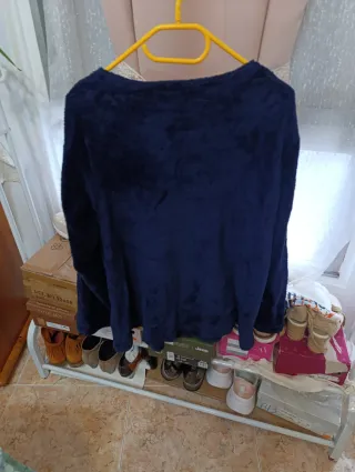 Sudadera pola azul con estrella