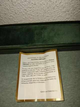 PULSERA HOMBRE "EMPORIO"