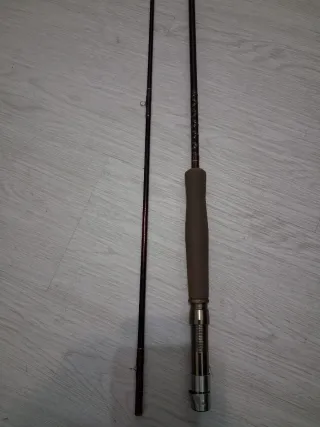 Caña de pescar mosca 9 pies 2 tramos